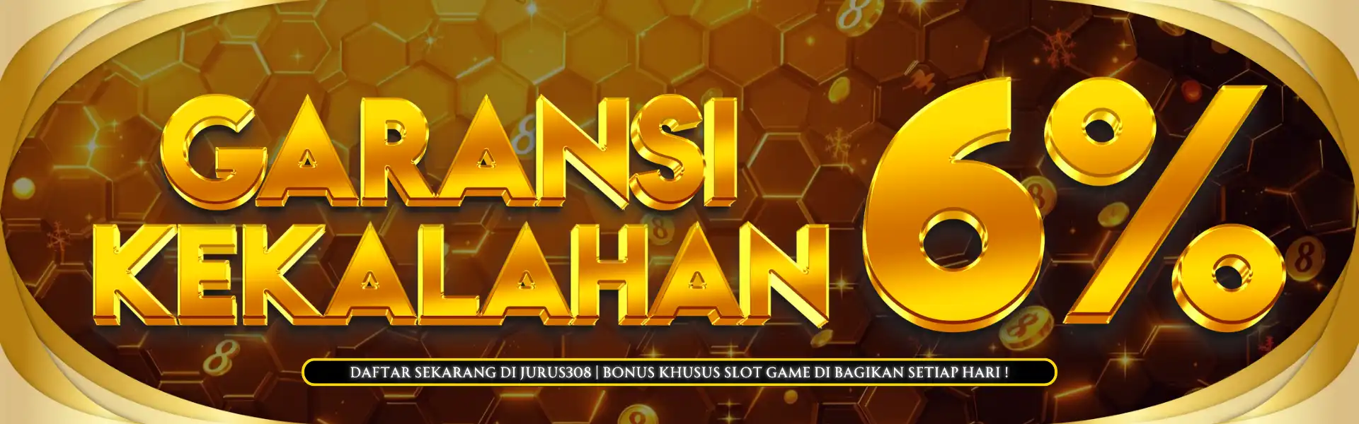 BONUS GARANSI KEKALAHAN SLOT 6%